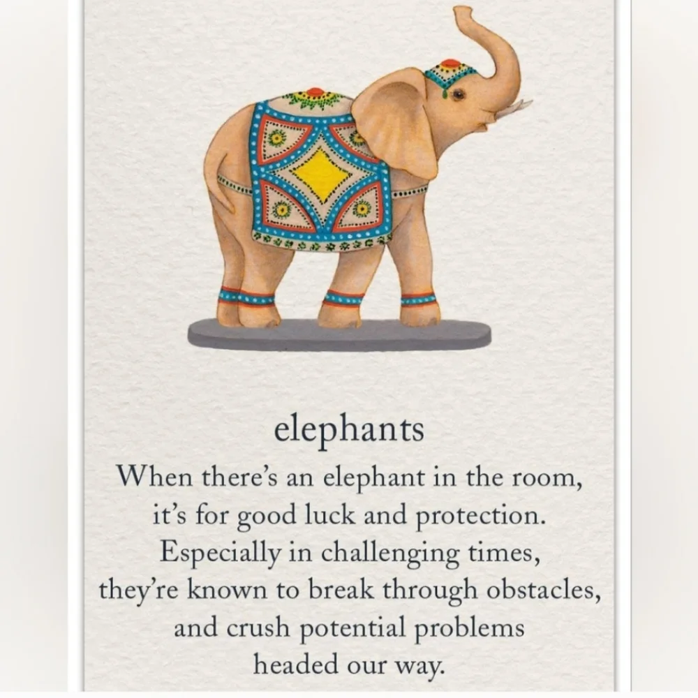 New Lucky Elephant Keychain